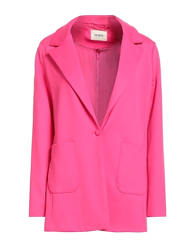 FRACOMINA Giacca Fucsia 70% Poliestere, 25% Rayon, 5% Elastan