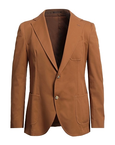 ROYAL ROW Blazer Camel 98% Cotton, 2% Elastane