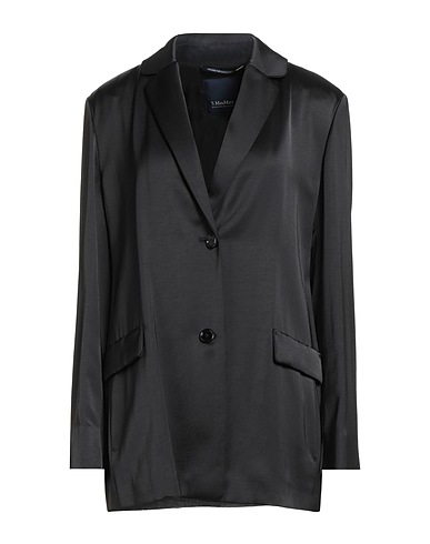 'S MAX MARA Blazer Black 55% Viscose, 45% Polyester