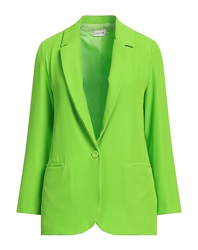 SUSY-MIX テーラードジャケット グリーン ポリエステル 95% / ポリウレタン 5%