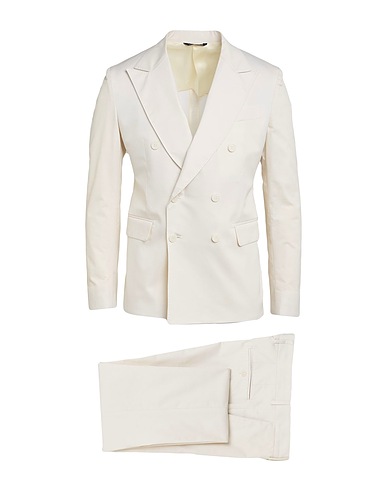 BRIAN DALES Abito Bianco 51% Cotone, 45% Poliammide, 4% Elastan