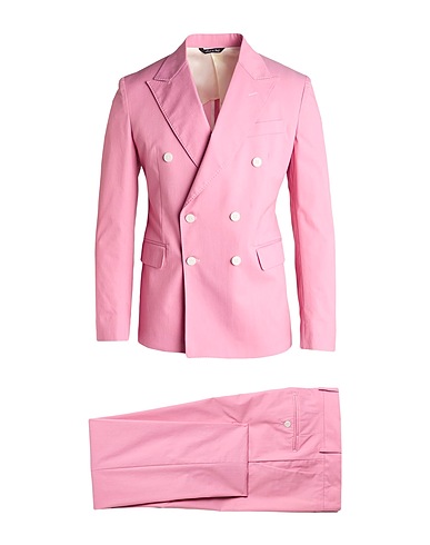 BRIAN DALES Suits Pink 51% Cotton, 45% Polyamide, 4% Elastane
