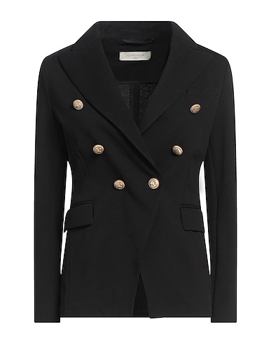 CIRCOLO 1901 Giacca NERO 97% Cotone, 3% Elastan
