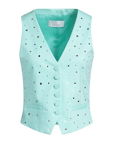 GIUSEPPE DI MORABITO Gilet Turchese 61% Cotone, 36% Poliammide, 3% Elastan