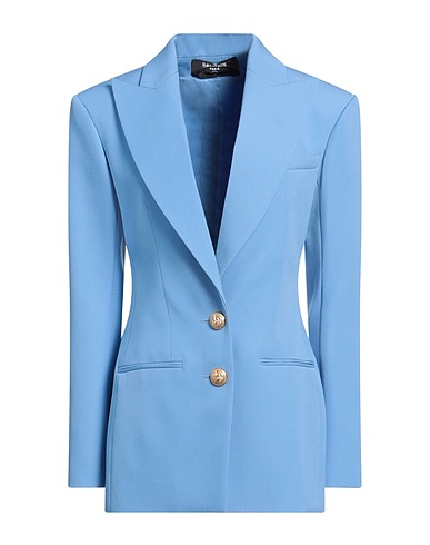 BALMAIN Blazer Azure 100% Virgin Wool