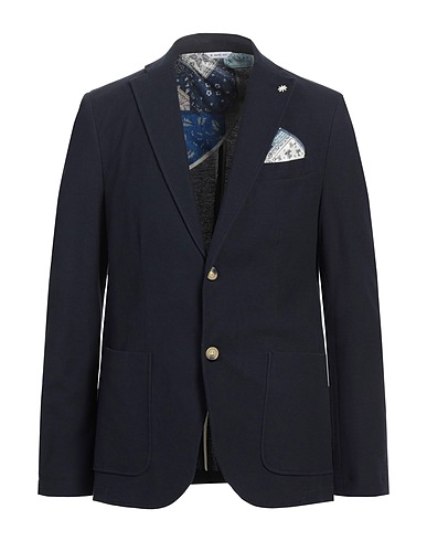MANUEL RITZ Blazer Navy 100% Cotton
