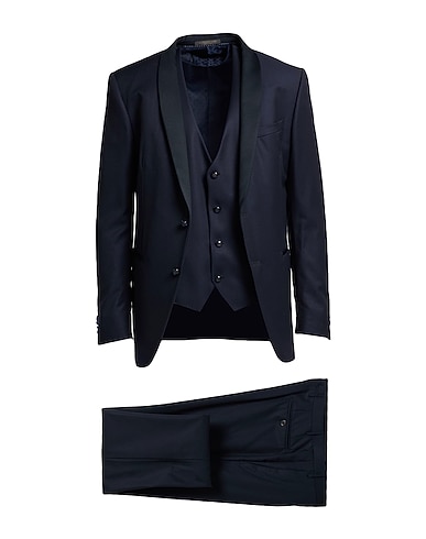 CORNELIANI Suits Midnight blue 100% Virgin Wool