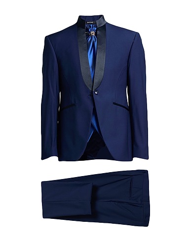CARLO PIGNATELLI CERIMONIA Suits Midnight blue 83% Polyester, 17% Viscose