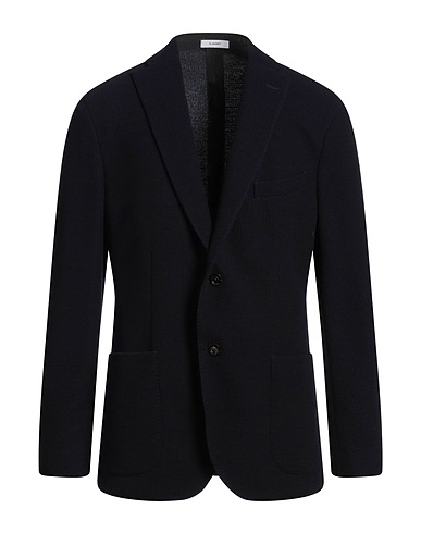 BOGLIOLI Blazer Midnight blue 61% Virgin Wool, 39% Cotton