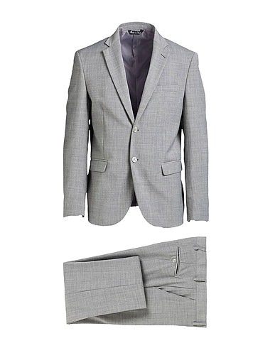 ALESSANDRO GILLES Suits Grey 92% Wool, 6% Polyester, 2% Elastane
