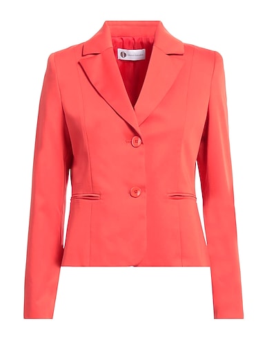 DIANA GALLESI Blazer Tomato red 72% Cotton, 25% Polyester, 3% Elastane