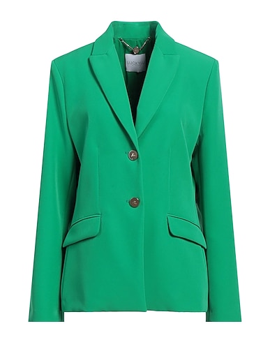 LUCKYLU  Milano Blazer Green 89% Polyester, 11% Elastane