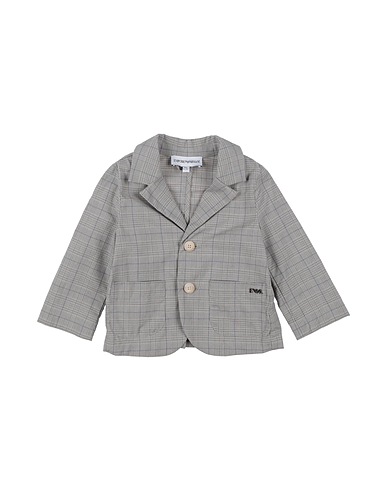 EMPORIO ARMANI Blazer Grey 98% Cotton, 2% Elastane