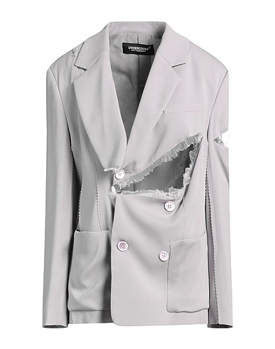 UNDERCOVER Blazer Sage green 85% Triacetate, 15% Polyester, Silk
