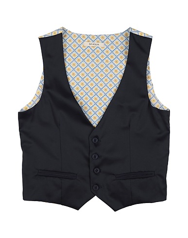 SIVIGLIA Suit vest Midnight blue 62% Viscose, 38% Polyester, Cotton