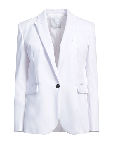 GAëLLE Paris Blazer White 63% Cotton, 31% Nylon, 6% Elastane
