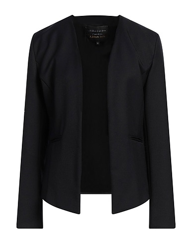 ALESSIA SANTI Jacket Black 50% Polyester, 50% Wool