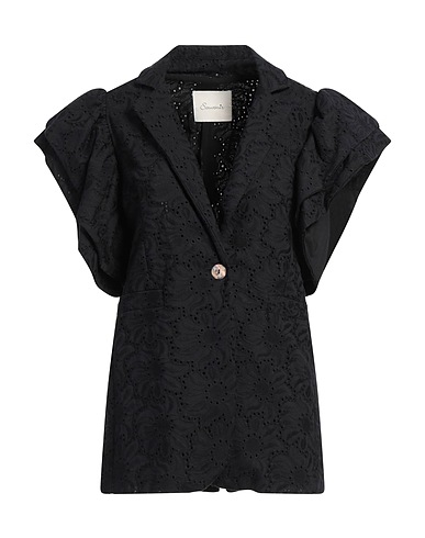 SOUVENIR Blazer NERO 100% Cotton