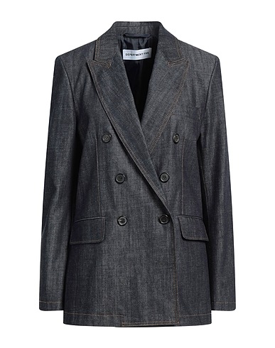 DEPARTMENT 5 Blazer Blue 100% Cotton
