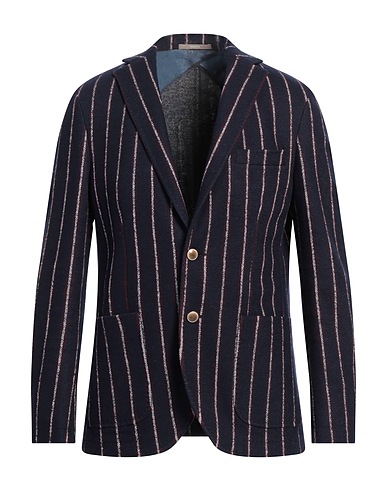 PAOLONI Blazer Midnight blue 100% Virgin Wool