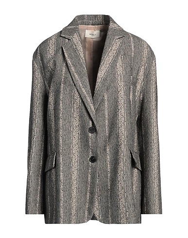 VICOLO Jackett Khaki 77% Baumwolle, 15% Acryl, 8% Andere Fasern