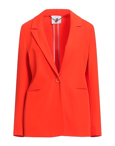 LUCKYLU  Milano Blazer Orange 95% Polyester, 5% Elastane