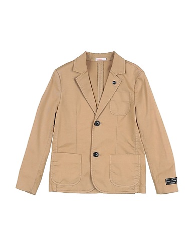 SUN 68 Blazer Beige 97% Cotton, 3% Elastane
