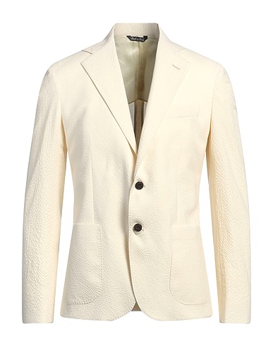 BRIAN DALES Veste NATURAL LOW IMPACT Ivoire 96% Coton, 3% Élasthanne, 1% Nylon