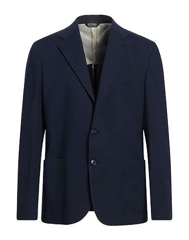 BRIAN DALES Blazer NATURAL LOW IMPACT Blu navy 96% Cotone, 3% Elastan, 1% Nylon