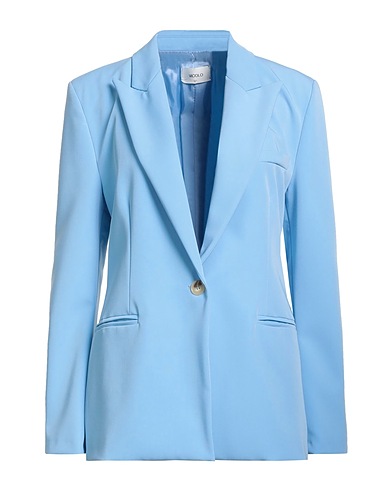 VICOLO Giacca Celeste 70% Poliestere, 23% Viscosa, 7% Elastan