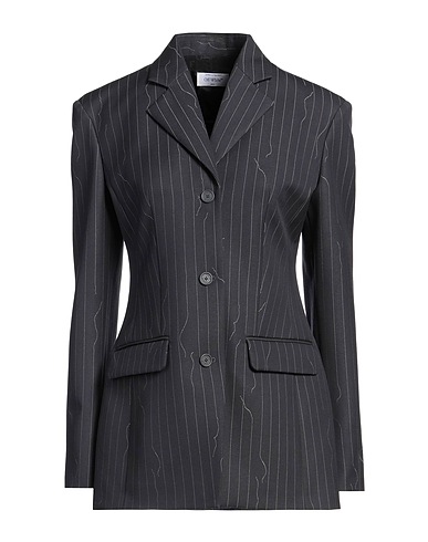OFF-WHITE™ Blazer Charcoal 80% Virgin Wool, 20% Polyester