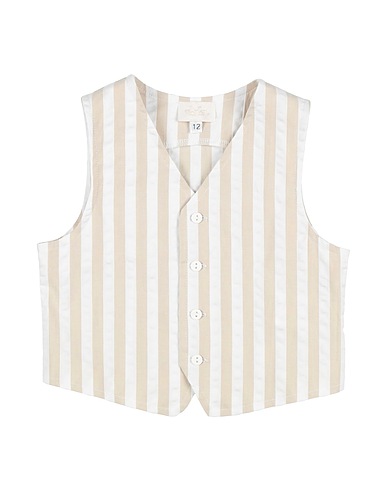 NANÁN Anzugweste Beige 97% Baumwolle, 3% Elastan