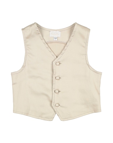 NANÁN Suit vest BEIGE 97% Cotton, 3% Elastane
