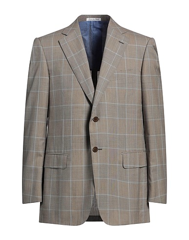 PAL ZILERI Blazer Dark brown 100% Virgin Wool