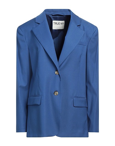 TRUE NYC® Blazer Blue 54% Virgin Wool, 42% Viscose, 4% Elastane