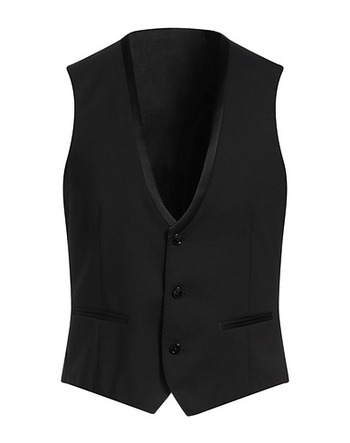 TONELLO Waistcoat 95% Virgin Wool, 5% Elastane