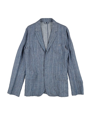 EMPORIO ARMANI Blazer Blue 100% Linen
