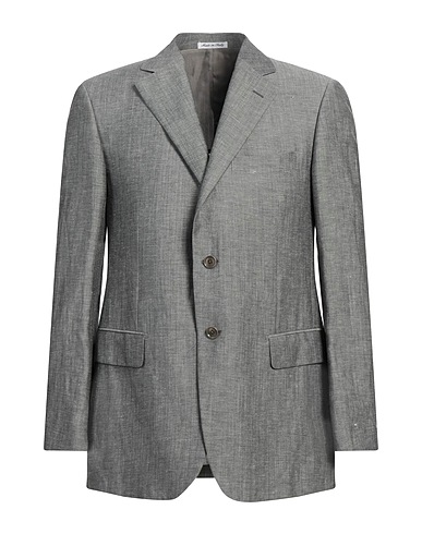 PAL ZILERI Blazer Grey 56% Wool, 44% Linen