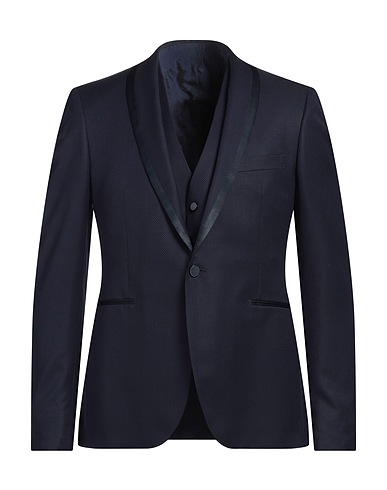 TAGLIATORE Blazer Navy blue 100% Super 130s Wool
