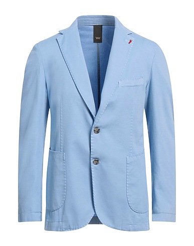 MULISH Blazer Sky blue 97% Cotton, 3% Elastane