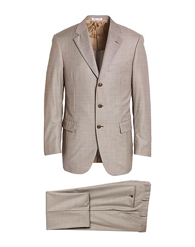 PAL ZILERI Suits Brown 100% Wool