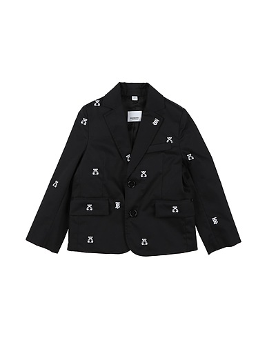 BURBERRY Blazer Black 100% Cotton