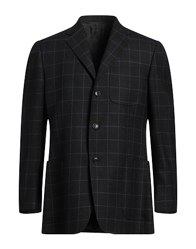 CANTARELLI Blazer Nero 100% Lana Vergine