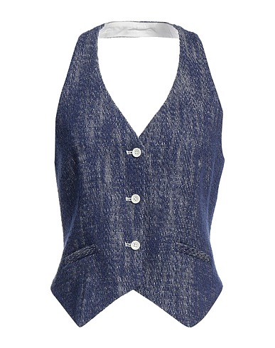 BAUM UND PFERDGARTEN Gilet Blu 100% Cotone