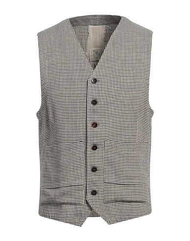 MESSAGERIE Waistcoat Midnight blue 35% Cotton, 35% Viscose, 15% Linen, 10% Acrylic, 5% Other Fibres