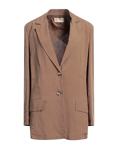 KAOS Blazer Brown 60% Viscose, 40% Linen