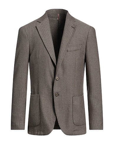 SANTANIELLO Blazers Khaki 42% Baumwolle, 41% Wolle, 14% Polyamid, 3% Andere Fasern