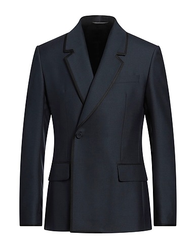 DIOR Blazer Navy 84% Wool, 16% Mohair wool, Silk