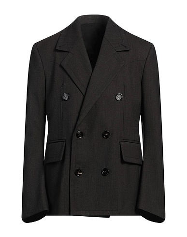 BOTTEGA VENETA Blazer Charcoal 41% Polyamide, 32% Polyester, 26% Wool, 1% Elastane