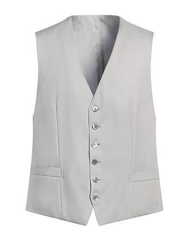 BRIONI Waistcoat Light grey 100% Wool
